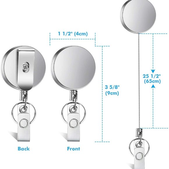 Z&B - BLING BADGE REELS ID HOLDER - Picture 4 of 7
